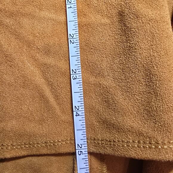 Maeve by Anthropologie Faux Suede High Low Skirt - Picture 10 of 12